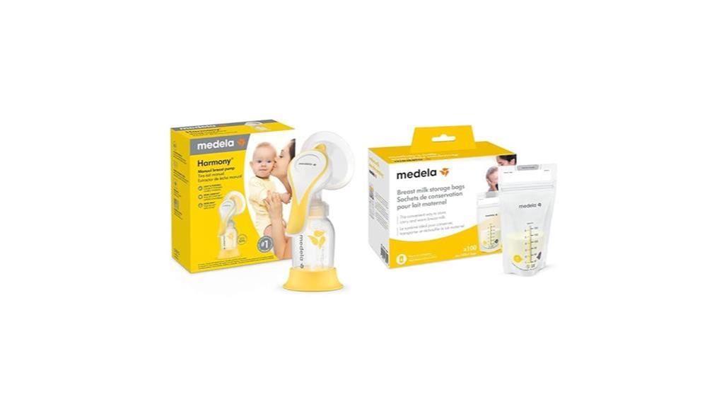 efficient manual breast pump